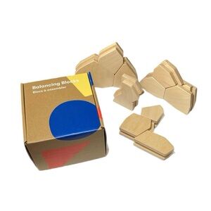 Montessori Kids• Wooden
Balancing Blocks 12 Months-EUC